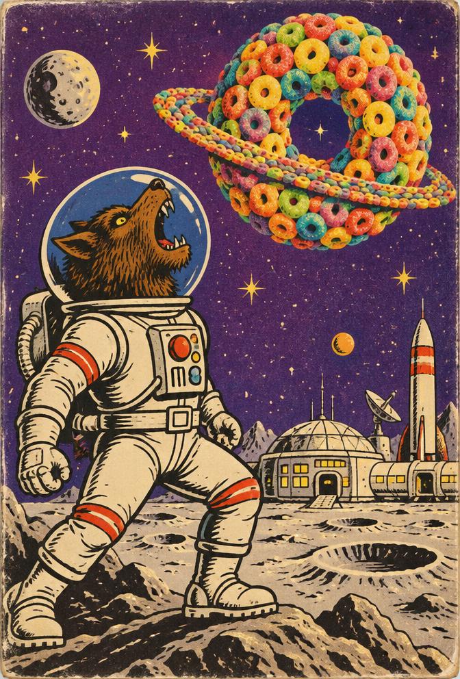 Cover of Froot Lupus: Howl at the Ring Planet